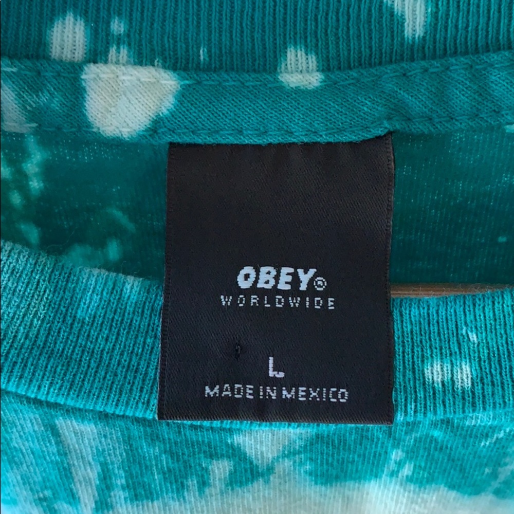 Obey long Sleeve Tye Dye Shirt - Picture 5 of 5